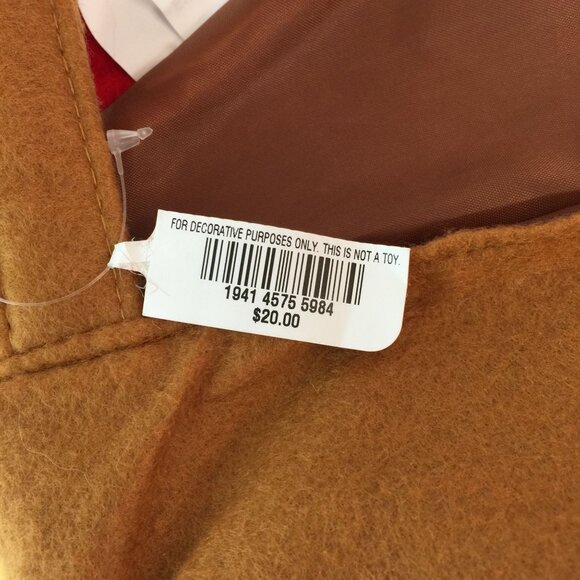 Macys Holiday Lane Gingerbread Man Christmas Stockings Sparkle Sequins NWT - Picture 8 of 8